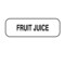 Nevs Fruit Juice Label 1/2" x 1-1/2" DIET-105 - alternate 1
